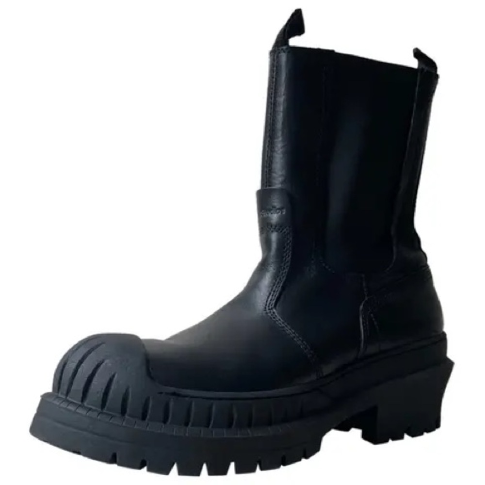 Acne Studios Biker Chelsea Ankle Boot Leather
